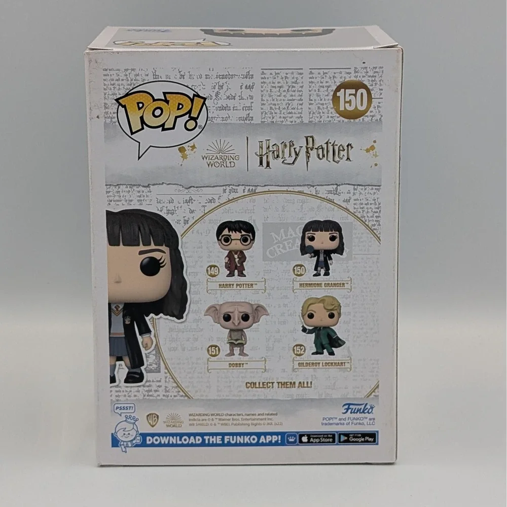 Funko Pop Hermione Granger 150 Harry Potter Wizarding World Vinyl Figure New